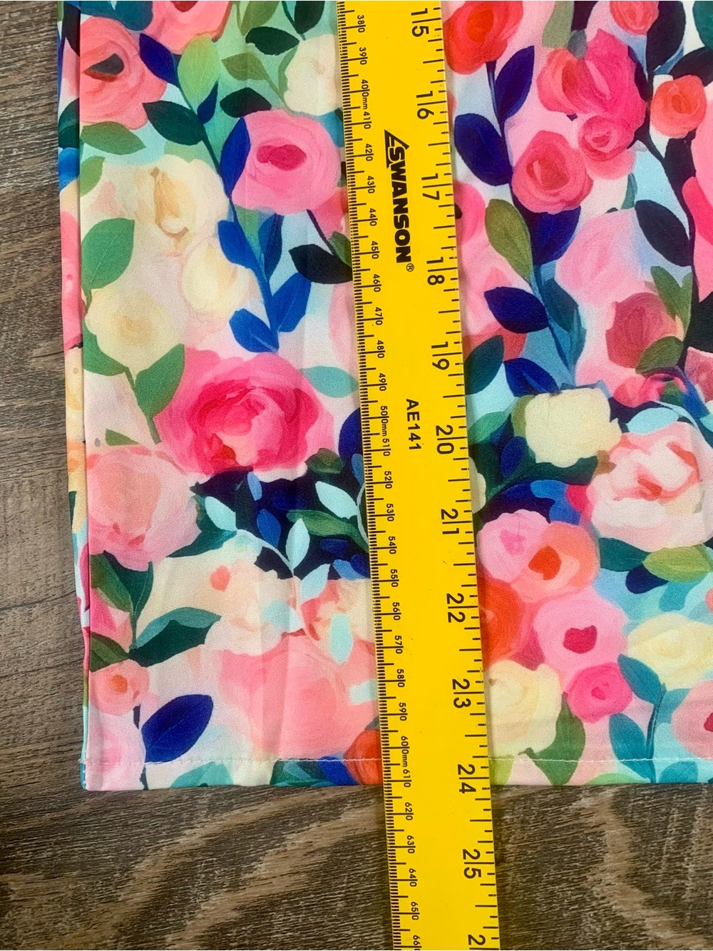 Floral Maximalism Business Casual Short-Sleeve Top in Pink Multi - Picture 4 of 7